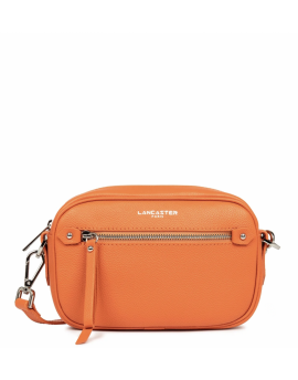 BORSA IN PELLE ARANCIO LANCASTER